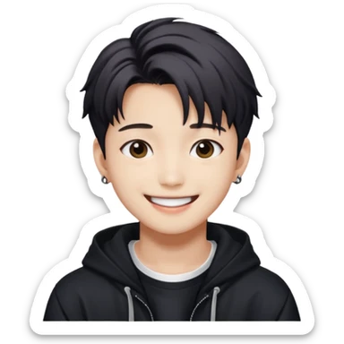 Hyunjin from stray kids  sticker