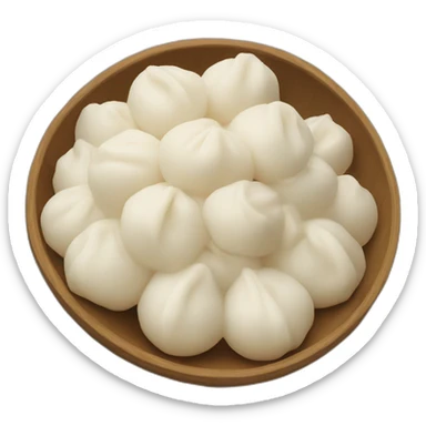 Georgian food khinkali sticker