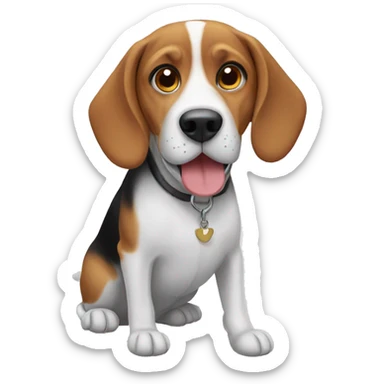 Beagle sticker