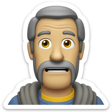 Homer simsons sticker