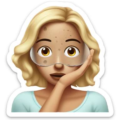 create the hyperpigmentation meme sticker