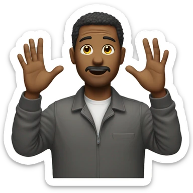 Man Gesturing No Emoji sticker