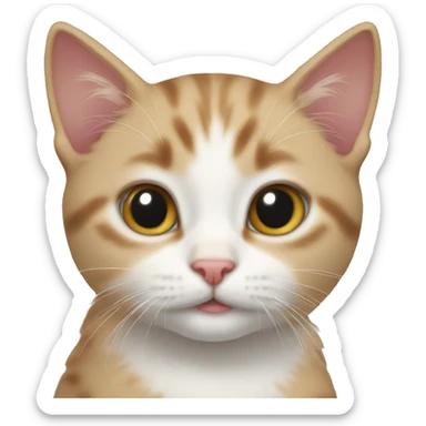 Kitten sticker