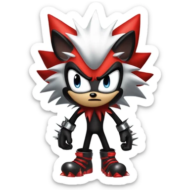 Shadow the hedgehogs  sticker