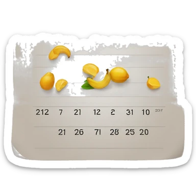 calendar 2024 sticker
