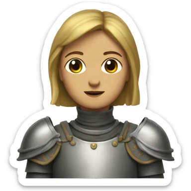 Joan of arc  sticker
