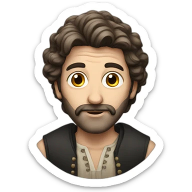 man with Tallis sticker