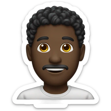 A Jewish black man sticker