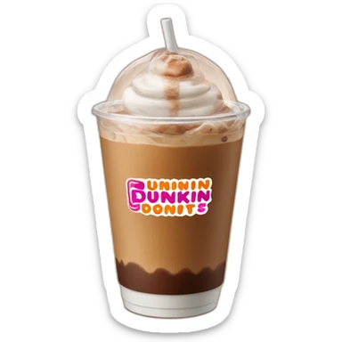 Dunkin Donuts Iced Coffee sticker
