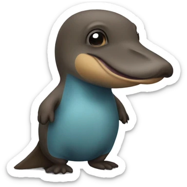 Platypus  sticker