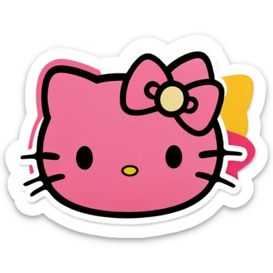 Hello kitty sticker