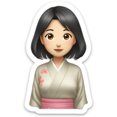 Hina（Japanese Girl） sticker