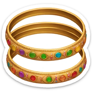 indian bangles sticker