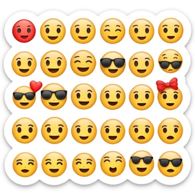 Emojis ios18 sticker