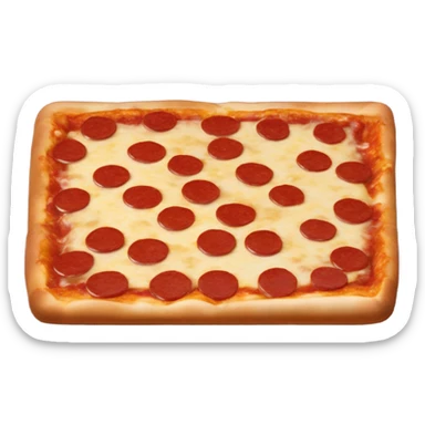 Detroit little Caesars pizza sticker