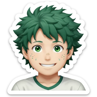 Izuku Midoriya  sticker