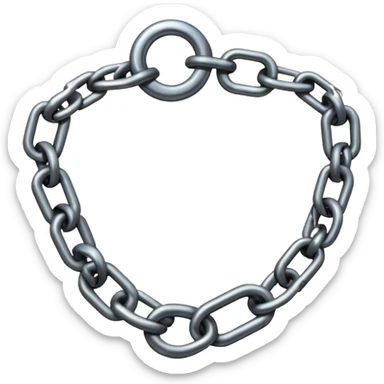 BROKEN chain sticker