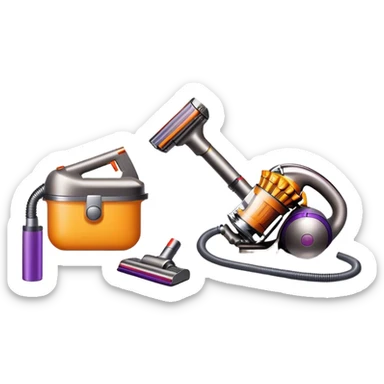 dyson hair kit sticker