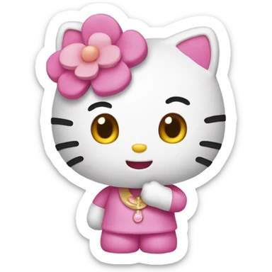 Hello kitty sticker