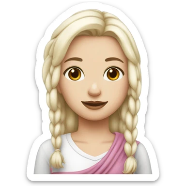 Pied de fille sticker