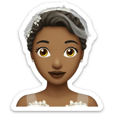 BRIDE sticker