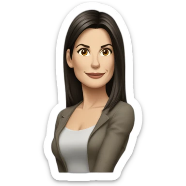 sandra bullock sticker