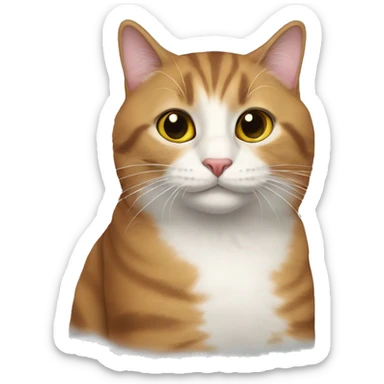 Cat sticker