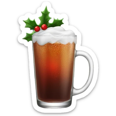 Christmas drink  sticker