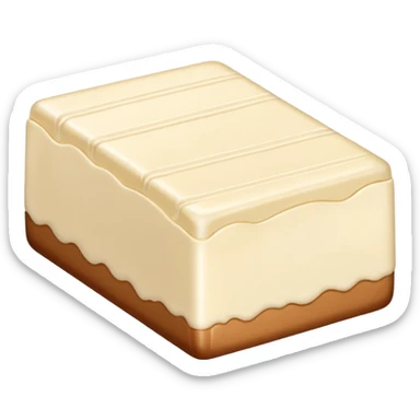 Kinder milk slice sticker