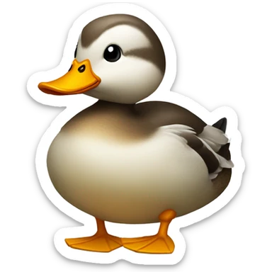 Duck sticker