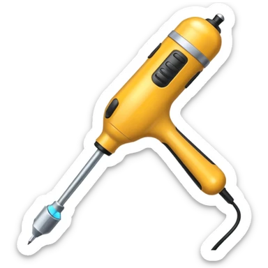  screwdriver on an electric device sticker