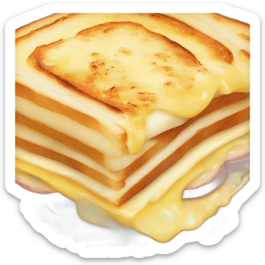 Croque-monsieur sticker