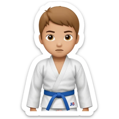 judo kid sticker