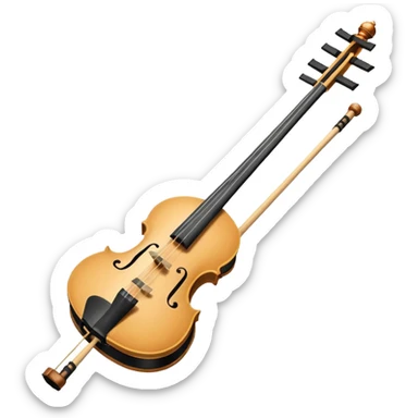 L'instrument traditionnel chinois, l'Erhu sticker