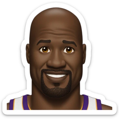Shaquille O’Neal sticker