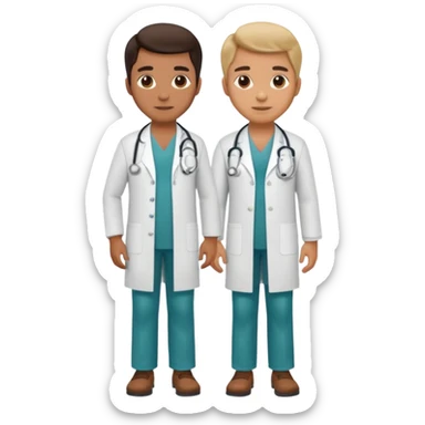 doctor cuerpo completo hasta los pies  sticker