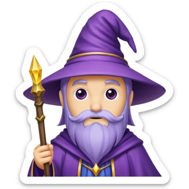 Wizard's Purple sticker