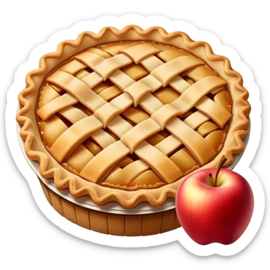 Apple pie  sticker