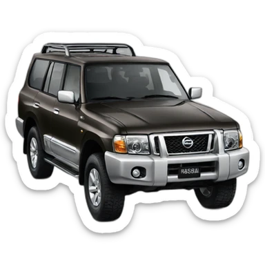 Nissan patrol platinum sticker