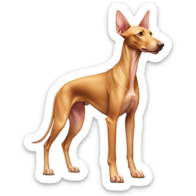 Egyptian pharaoh hound sticker