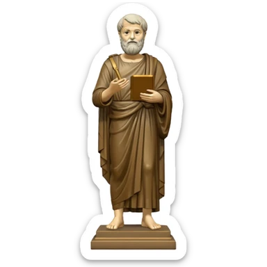 monument to Aristotle sticker