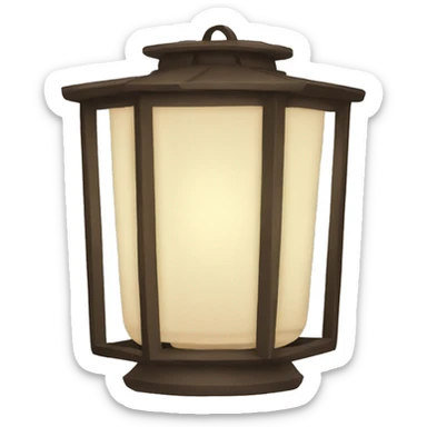 Lantern sticker