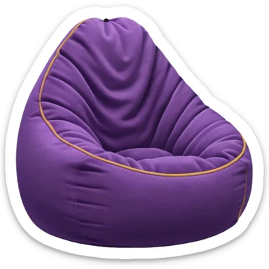 bean bag chair sticker