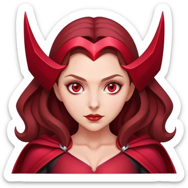 The scarlet witch sticker