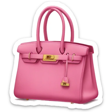 pink birkin bag  sticker