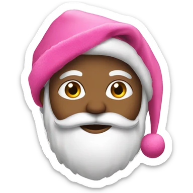 Pink Christmas  sticker