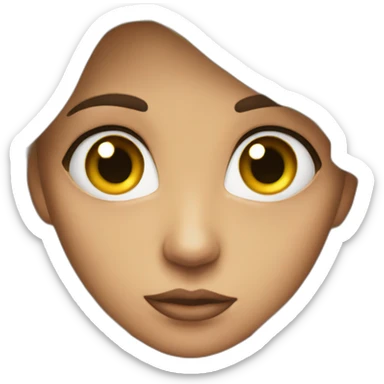 Bombastic side eyes sticker