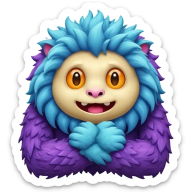 Hug Monster sticker