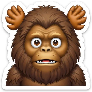 Bigfoot sticker