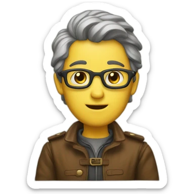 quaking in one's boots sticker